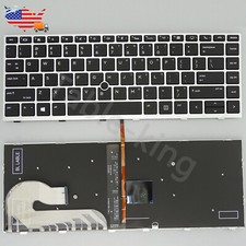 US Backlit Keyboard W/Pointer for HP EliteBook 840 G5 840 G6 846 G5 L14377-001