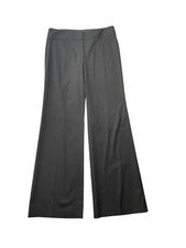Elie Tahari Wide Leg Bootcut Trousers Career Pants Black 10