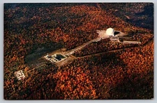 Postcard Maine Andover Earth Station US East Coast Terminal Communications 21A