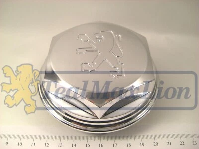 Cabochon Central Jante Aluminium TRX et 15" Peugeot 504 sauf pick-up, 505 et 604