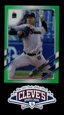 2021 TOPPS CHROME NARUKI TERASHIMA 92/99 GREEN REFRACTOR