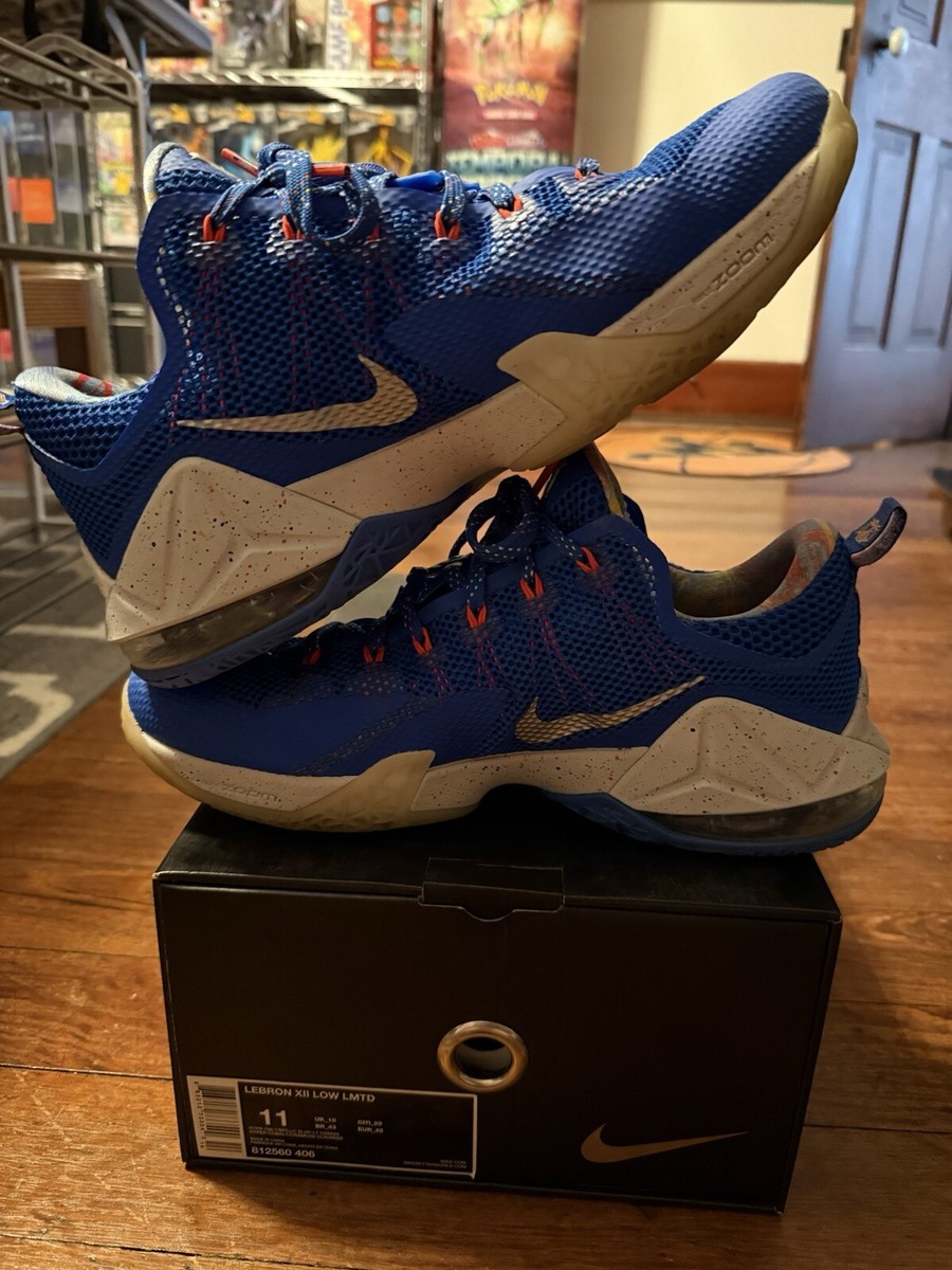 LeBron XII 12 Low LMTD Hyper Cobalt Men's Size 11