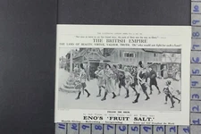 1915 MILITARY HISTORY BRITISH EMPIRE SOLDIERS ENO'S FRUIT SALT DY034