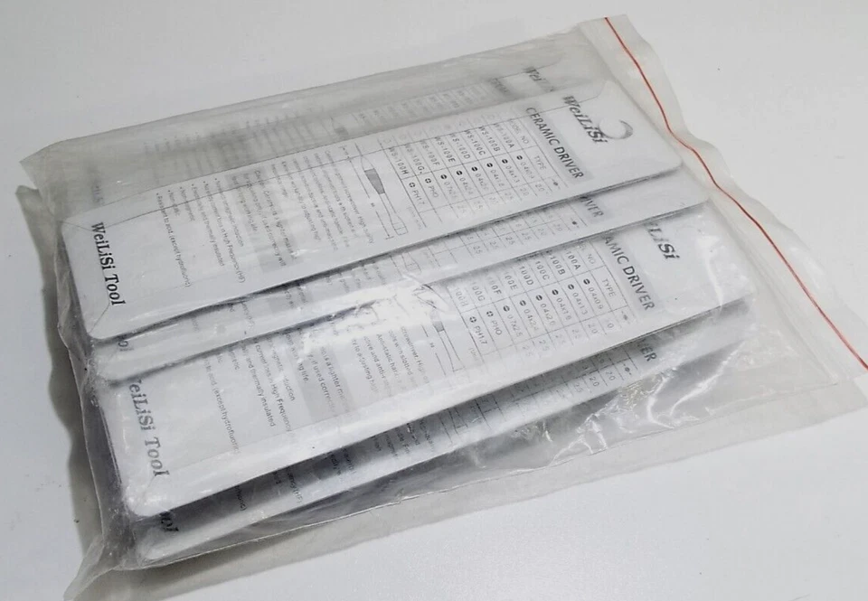 QTY10 Ceramic Tuning alignment Screw driver Non conductive Non magnetic ESD TOOL - Image 3 of 4