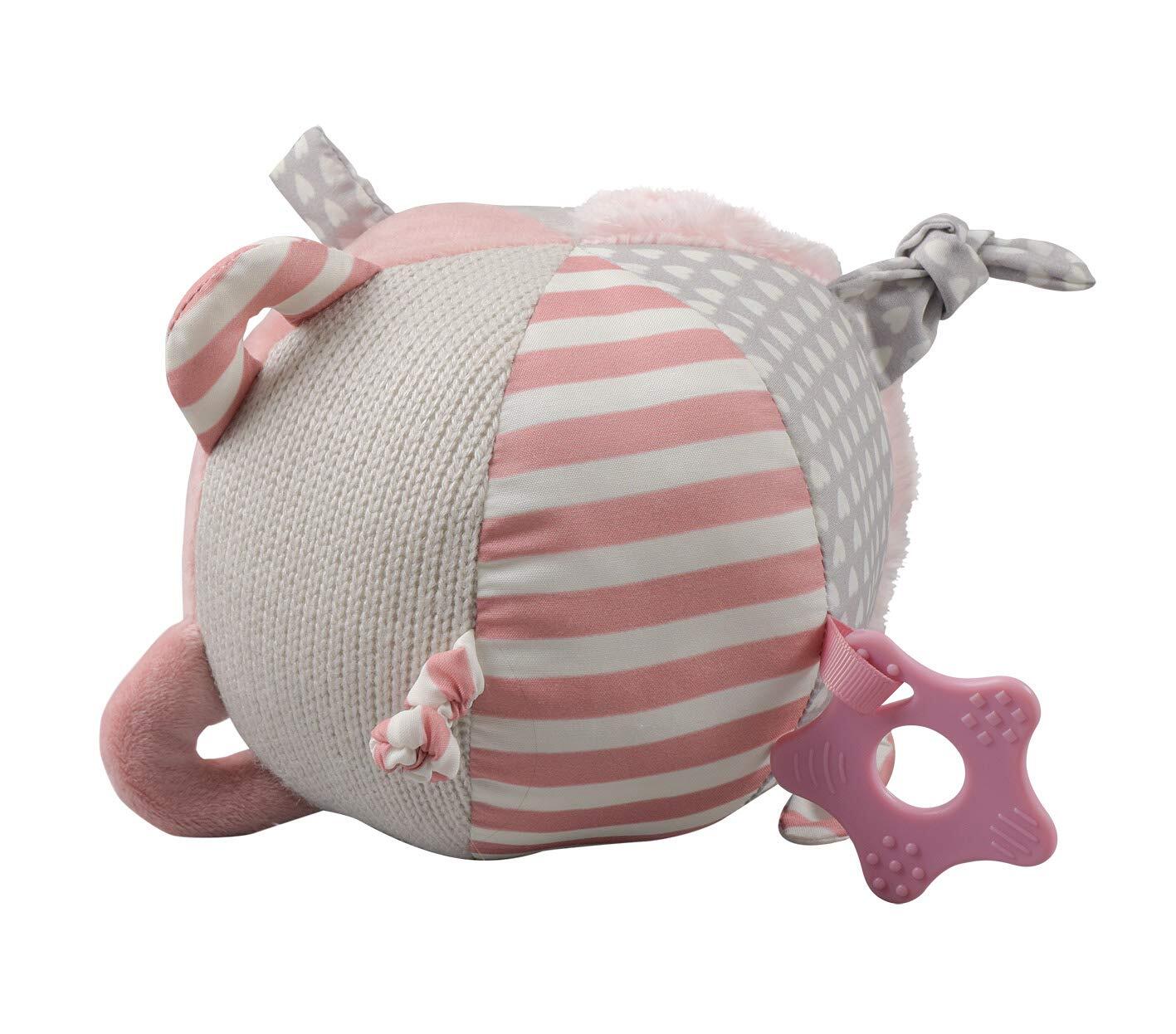 Developmental Activity Ball Baby Toy Fun Teether For Boys And Girls pink