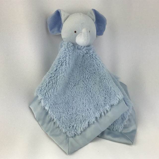 ! HTF Kidsline Kids Line Blue Elephant Security Blanket ...