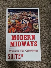 Vintage Modern Midways Carnival Poster