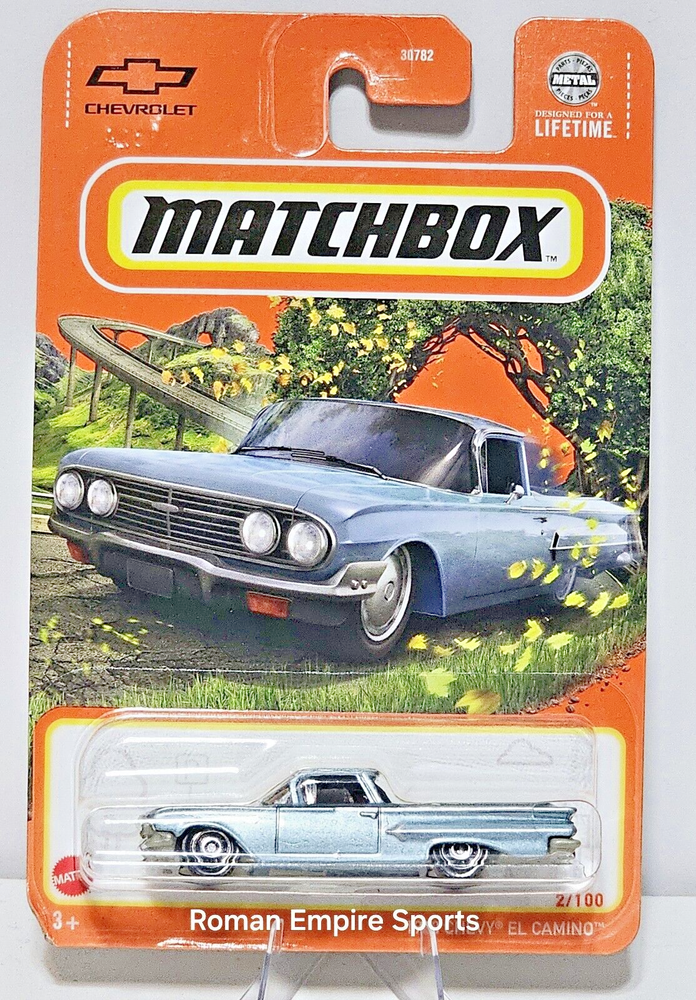 2024 MATCHBOX * M CASE * 1960 CHEVROLET EL CAMINO BLUE 2/100