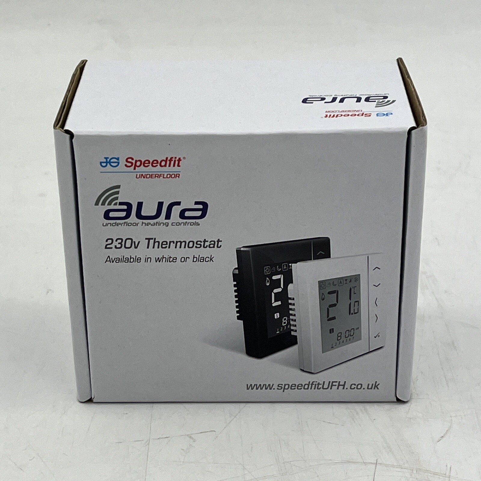 JG Speedfit Aura JGSTAT2W Room Thermostat Underfloor Heating And/or