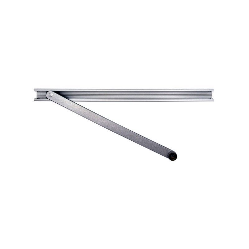 Geze 068221 Braccio A Slitta Per Ts3000 Ts5000 Argento Senza Fermo