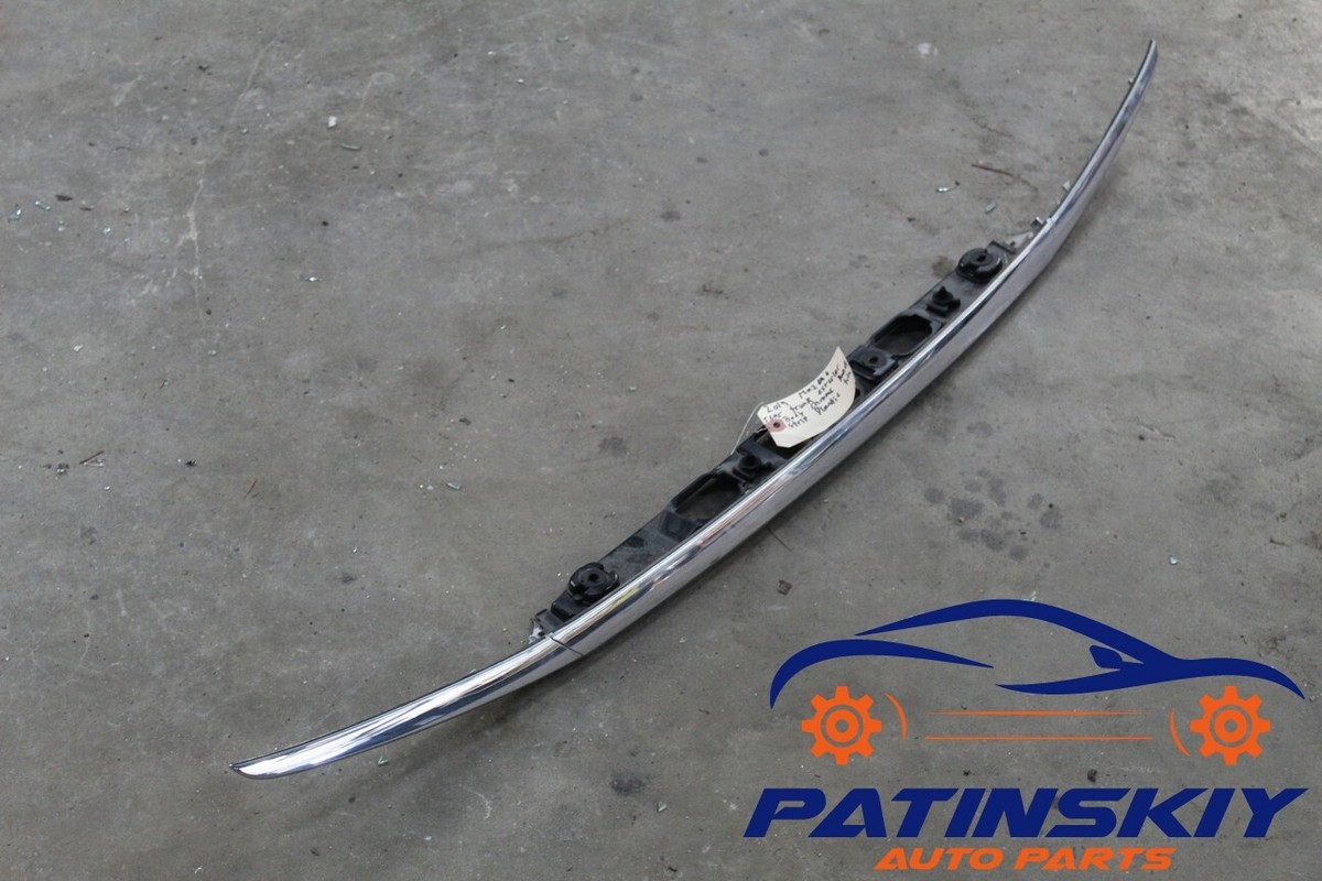 2015 MAZDA 6 REAR TRUNK BODY CHROME TRIM PLASTIC BACK EXTERIOR