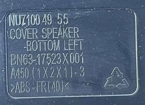 SAMSUNG TV UN65NU6900B SPEAKERS BN63-17523AX001 BN63-17533AX001 - Picture 6 of 9