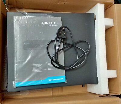 Sennheiser ADN CU1-UK Audio Control Unit + Disc + Handbuch + Stromkabel