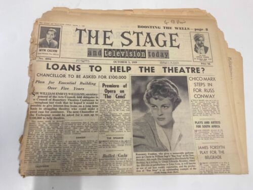 The Stage and Television Today Magazines 1959 Multiple dates available - Picture 33 of 47