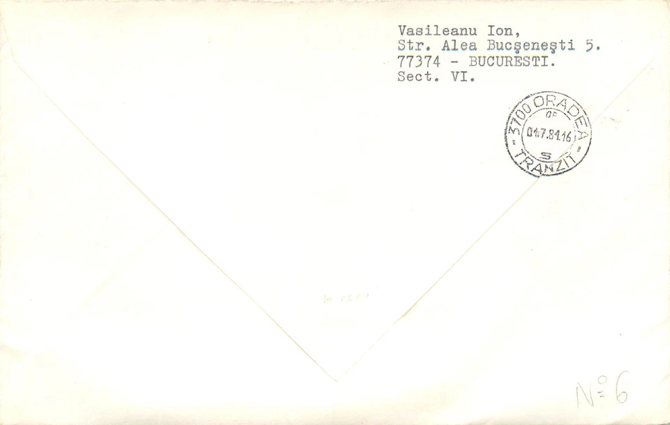 BB002 Romania FDC registered Bucharest - Soviet-Romanian Space Flight Soyuz 40 - Image 2 of 2