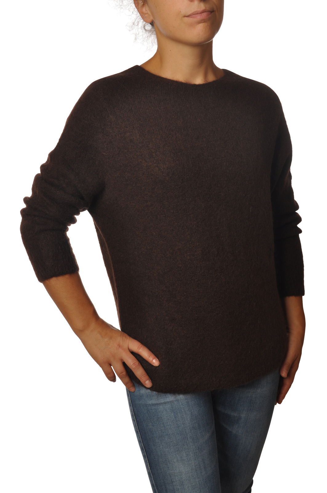 Ottod’ame - Knitwear-Sweaters - Woman - Brown - 6544520I191114