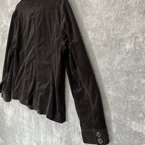 Chaqueta de Pana Bass Para Mujer Grande Marrón Cadera Boho Phoebe Oficina Y2K Clásica Cómoda - Imagen 14 de 15