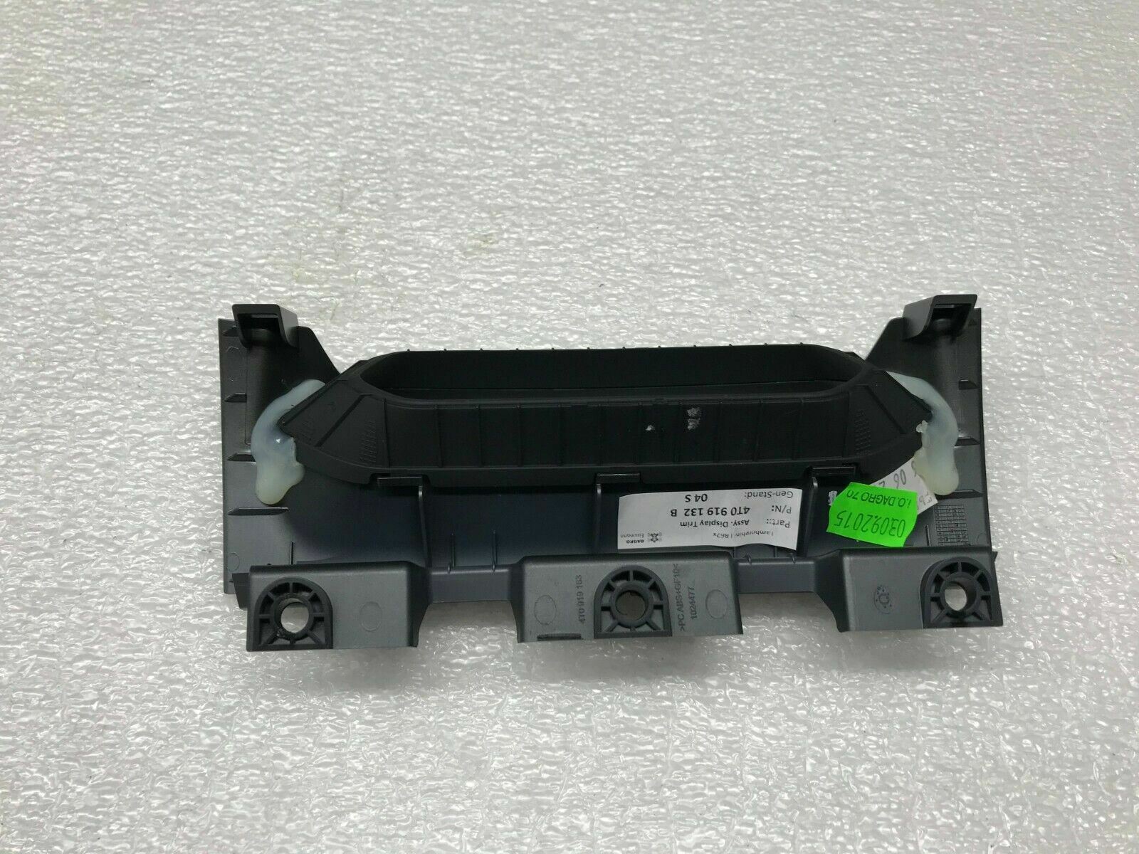 LAMBORGHINI HURACAN LP610 CENTER CONTROL SWITCH PANEL COVER DISPLAY OEM 4T091913
