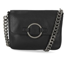 Harley-davidson Women's O-ring Chain Crossbody | Black - Mhw048/26