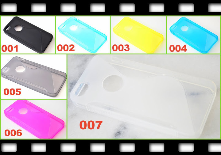 Schutz hülle Cover Case für Apple iPhone 5 5S Handy Silikon Tasche Bumper Schale