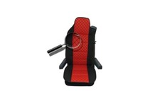 1x LKW Sitzauflage Sitzbezug Rot Neu passend für Mercedes Benz Axor Actros Atego