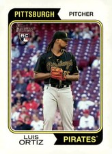 2023 Topps Heritage #344 Luis Ortiz Near mint or better