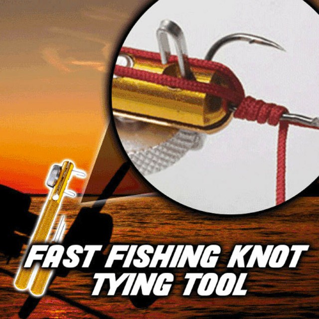 Practical Knot Line Tying Knotting Tool Manual Portable Fast Fishing