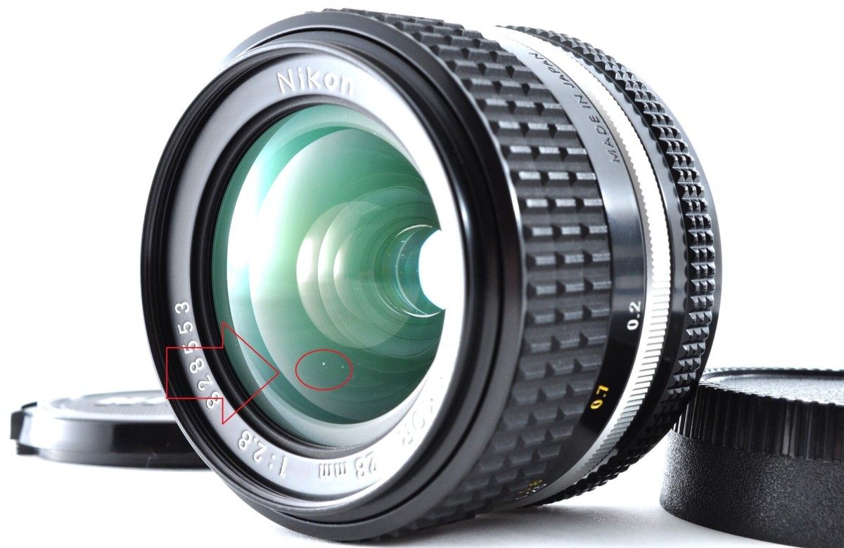 SIC S/N828xxx Nikon Ai-s Ais Nikkor 28mm f/2.8 MF Wide Lens