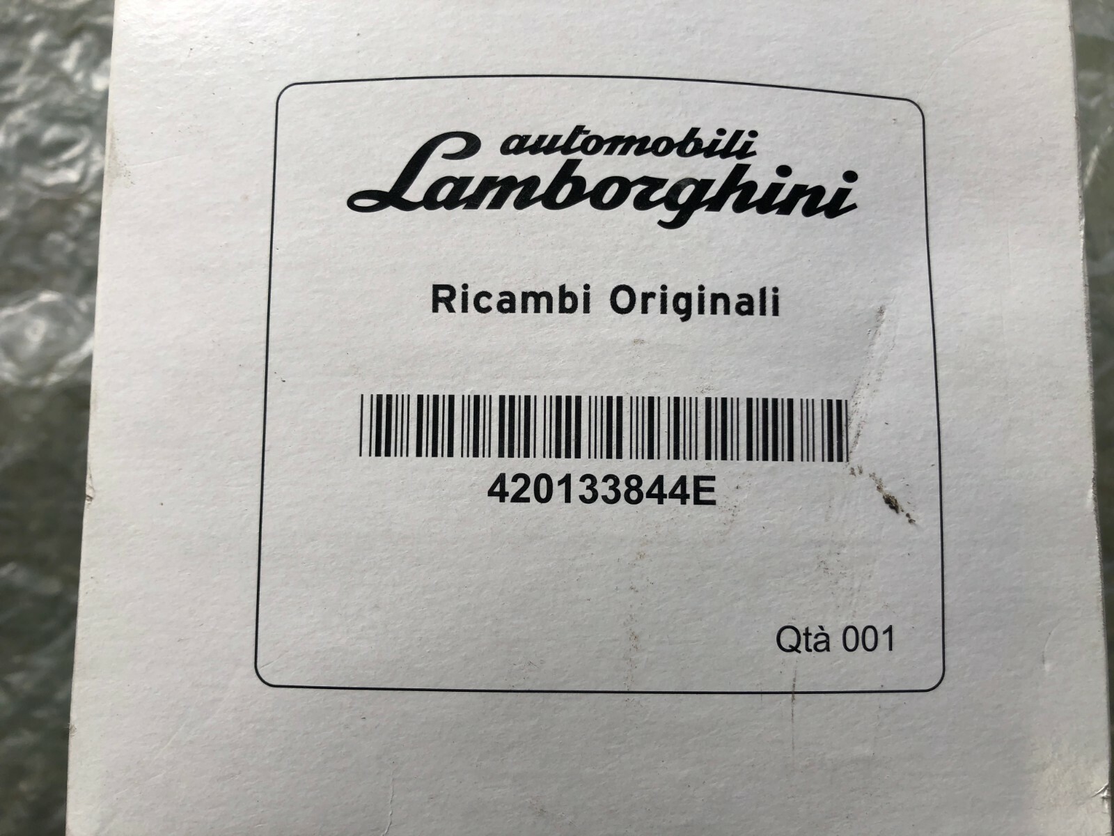 OEM 2015 LAMBORGHINI HURACAN AIR FILTER BRAND # 420133844E
