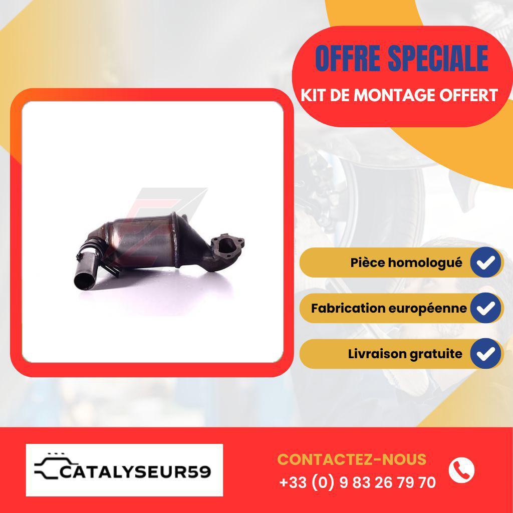 Catalyseur Opel Corsa C 1.3 TD éliminez le voyant moteur et les fumées noires Z13DT