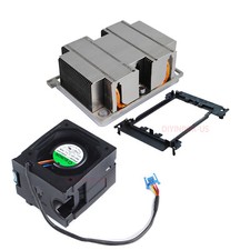 New For Dell R540 2nd CPU Holder 2U Heatsink Fan Upgrade Kit KG4MM H3H8Y XPDVP