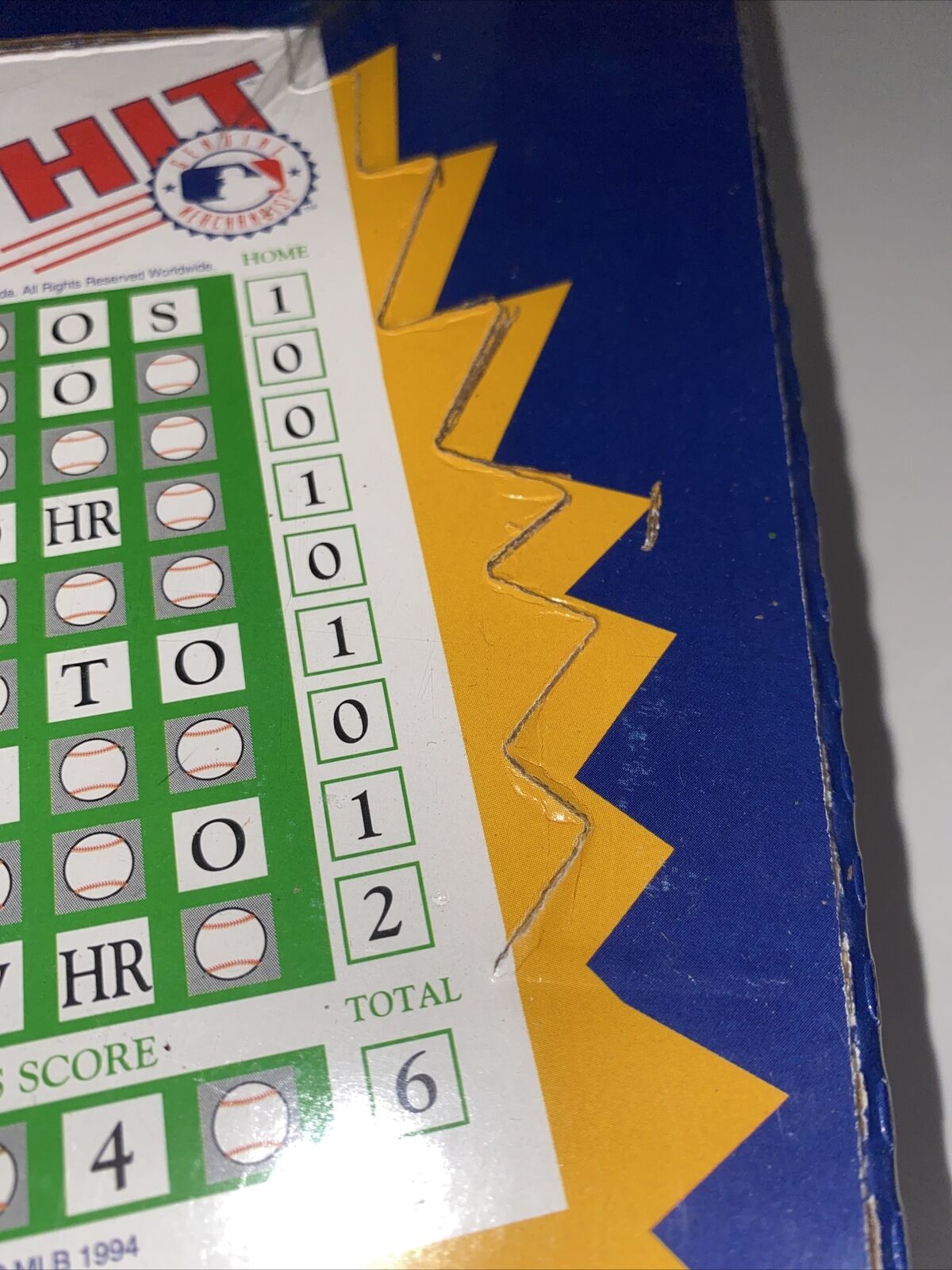 Tag Express Scratch-Off Baseball Game Hit - SEALED