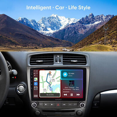 For Lexus IS250 IS350 2006-2012 Android 12 Apple CarPlay Car Stereo Radio GPS BT
