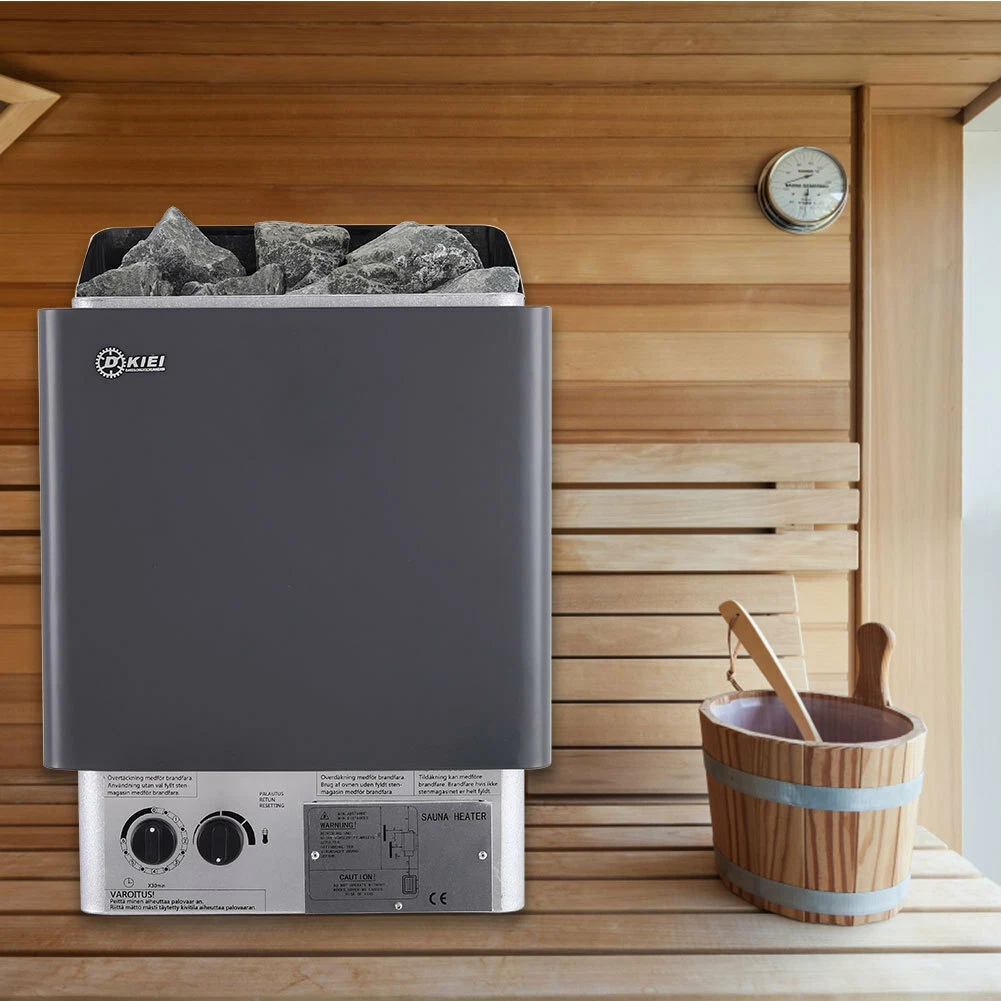 4.5KW Electric Sauna Heater Stove for Steaming Room Spa With 16KG Stones  Rocks | eBay