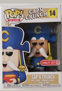 Bobbleheads Nodders Funko Pop Ad Icons Captain Crunch Cap N Crunch - bobbleheads nodders funko pop ad icons captain crunch cap n crunch 14 target exclusive