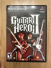 Guitar Hero II Case Manual Only NO GAME Sony PlayStation 2 PS2