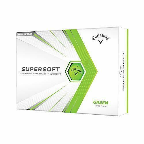 Callaway Supersoft 2021 Golf Balls, Yellow, 12 Pack 