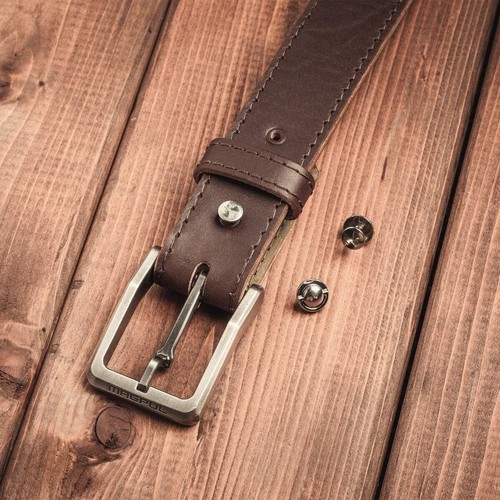 Magpul Tejas Gun Belt Hardware Kit, Fits 1.5 Inch Wide Belts , Antique Silver - Picture 3 of 4
