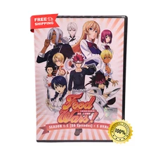 Food Wars! Shokugeki No Soma Season 1-5 (86 Episodes) + 5 OVAs English Dub