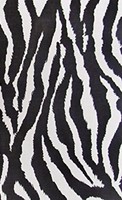 White Zebra Print Poly Cotton Fabric Animal Print 58/59 Width By The Yard P240 White Zebra Print Poly Cotton Fabric Animal Print 58/59 Width By The Yard P240