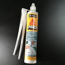Sika ProSelect 10.1 Oz PowerSet Instant Concrete Repair Gaps Cracks Fissures