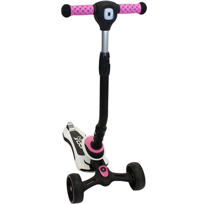 COX SWAIN Kinder Roller Scooter FLEX3, Frontlicht, LED Leucht-Rollen, höhenverst