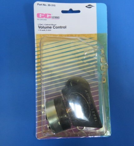 GC ELECTRONICS  30-315 Qty of 1 per Lot Volume Control Panel, Cabinet Mount, Bla