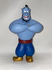 Vintage 1990's Disney's Aladdin Toy Figure 8" Genie From The Lamp