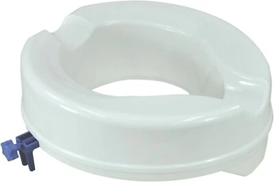 Senator Ergonomically Designed ABS Plastic Raised Bathroom Toilet Seat Aid
