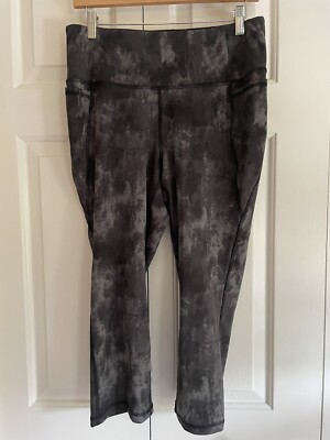 Lane Bryant Livi Capri Cropped Leggings Side Pockets Size 14/16