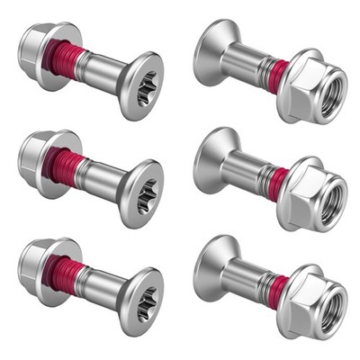 Nickel Plated Motorcycle Sprocket Bolt And Nut Kit For KTM Gas Gas Husqvarna