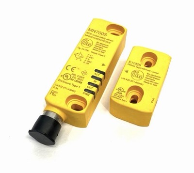 MN700S RFID Coded Safety Sensor MN35010-BPKG/CD/US w/ E1102S Coded Target IFM