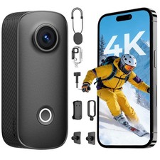 Mini 4K Body Camera Wearable Action Cam Thumb Size POV Vlogging Camera SJCAM
