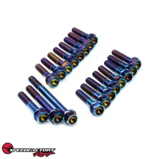SpeedFactory Racing Titanium Transmission Case Bolt Kit D-Series Lightweight FWD
